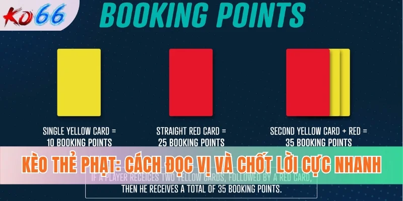 Kèo Thẻ Phạt - Hướng Dẫn Đọc Vị Và Chốt Lời Cực Nhanh